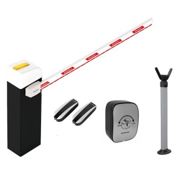 Parking barrier set with a...