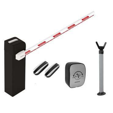 Set of parking barrier with...