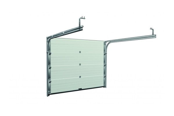 Sectional garage door Brown