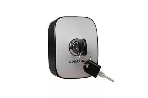 Single position key switch