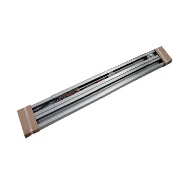 Folding guide rail with...