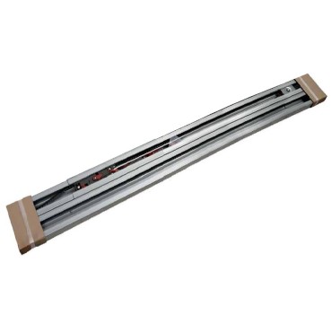 Folding guide rail with...