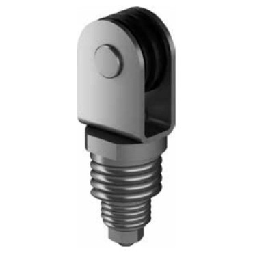 Tension spring upper end